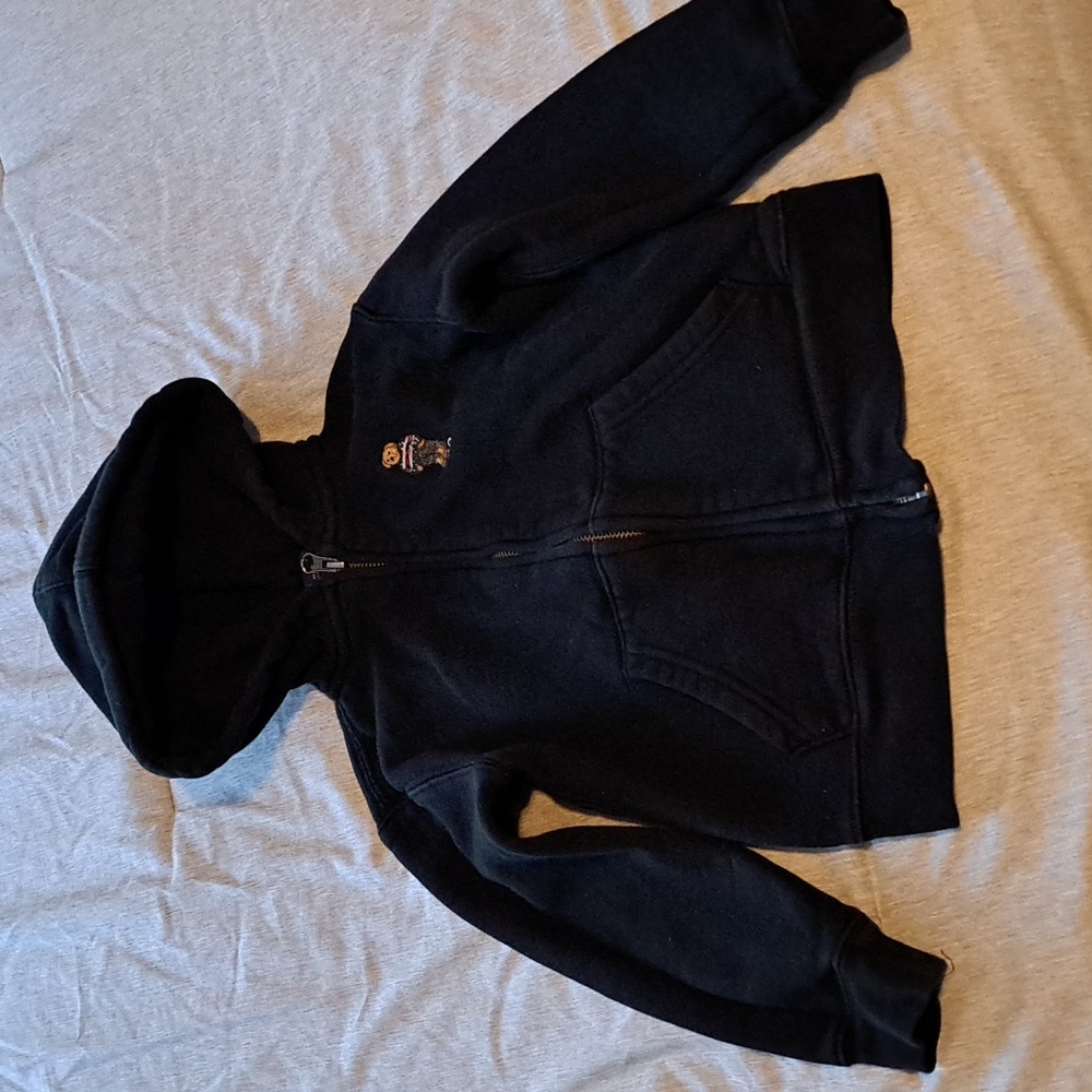 EUC Boys Polo Full Zip Sweatjacket